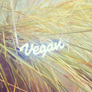 Vegan Word Necklace